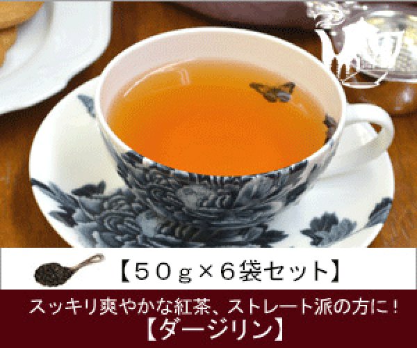 画像1: ダージリンティー　Darjeeling  tea【５０ｇ袋×６袋セット】 (1)