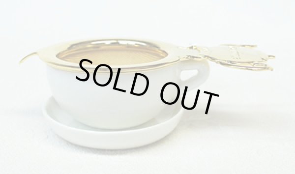 画像2: ティーストレーナー【ティータイム/ゴールド】 (2)