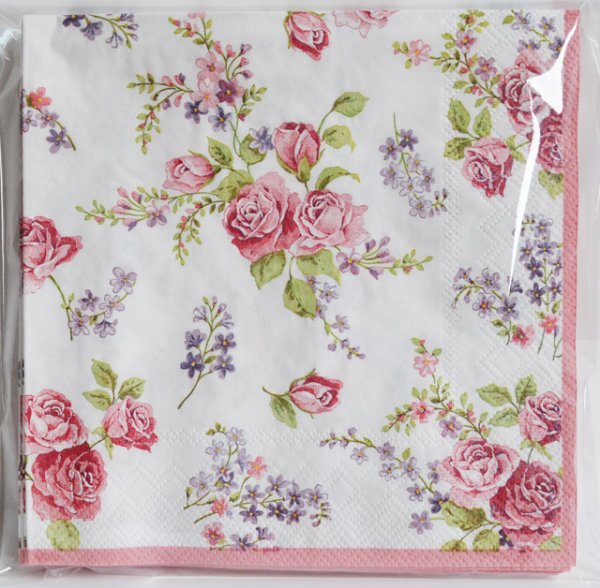 画像2: ペーパーナプキン【Rosamonde】 (2)